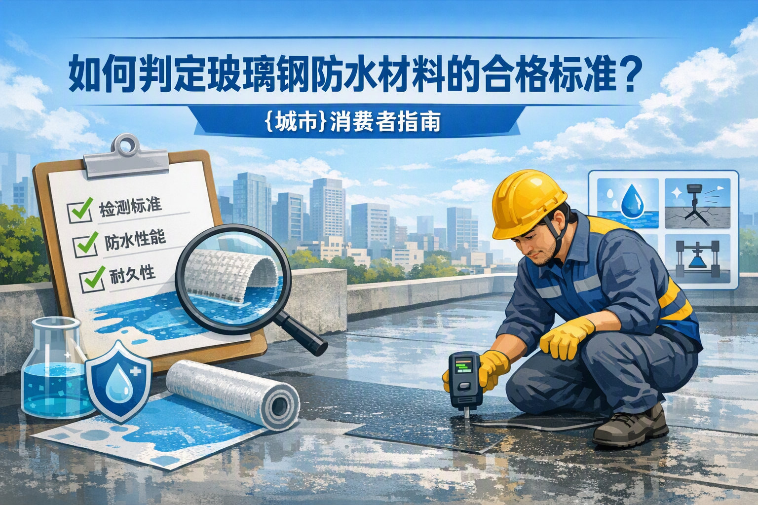 如何判定玻璃钢防水材料的合格标准？ 揭阳 消费者指南