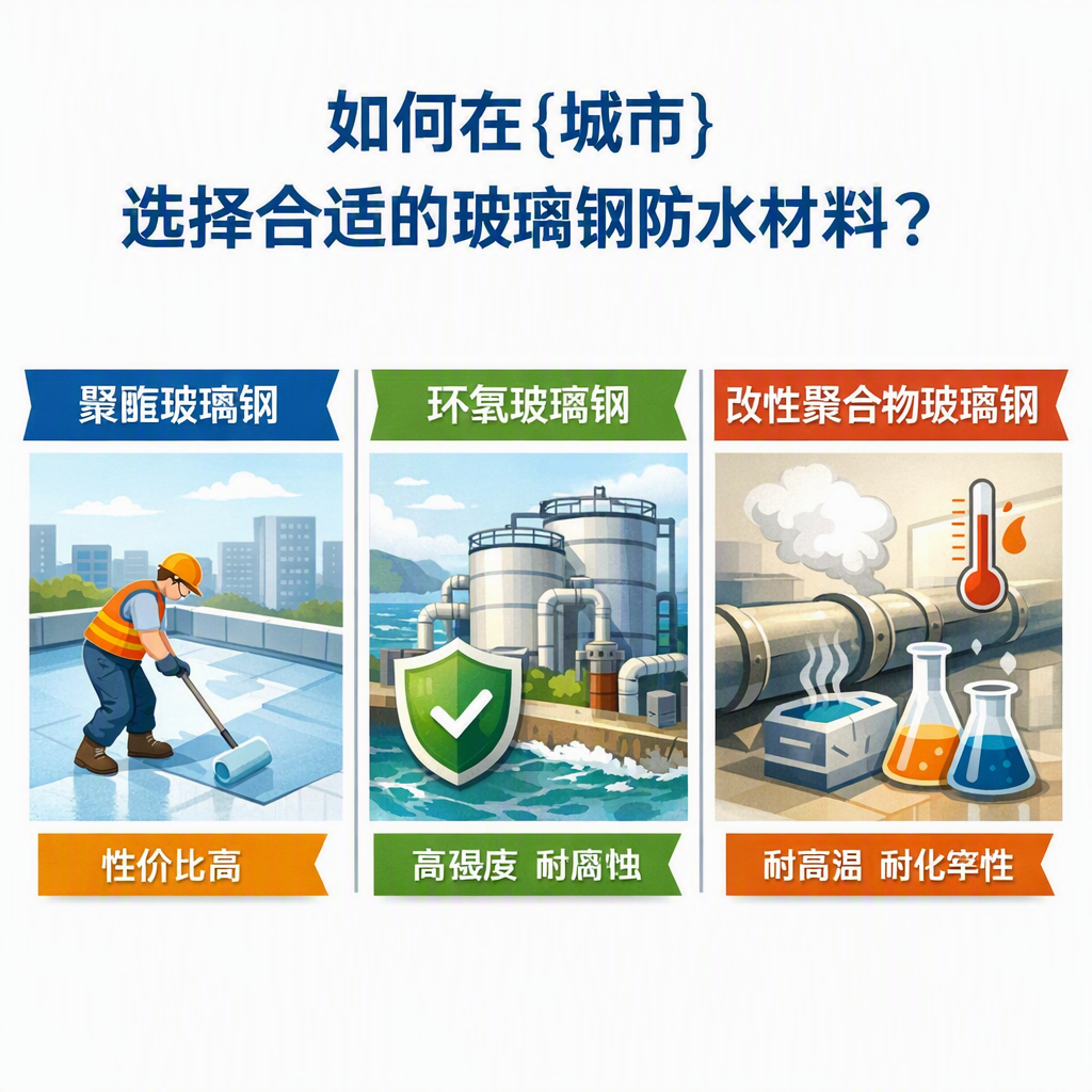 如何在揭阳选择合适的玻璃钢防水材料?