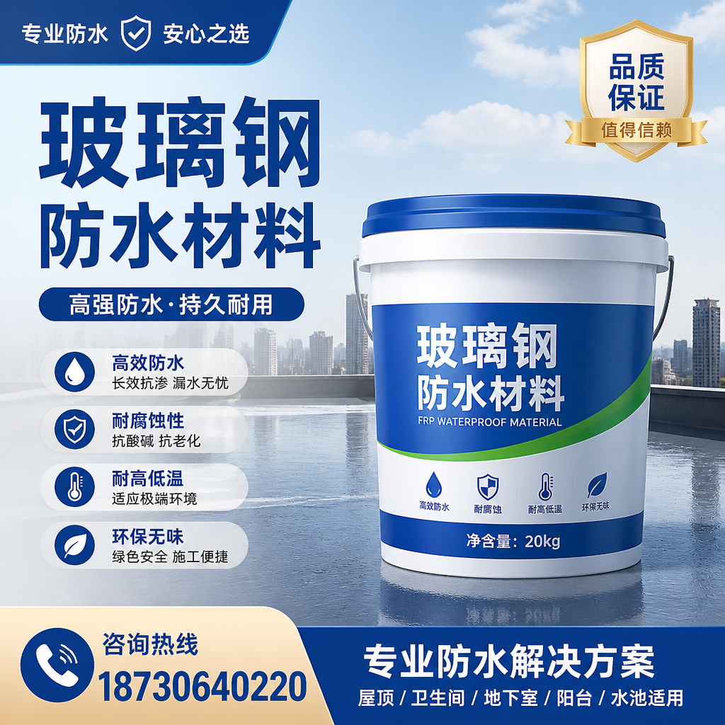 了解玻璃钢防水材料的市场趋势,揭阳 企业不可不知